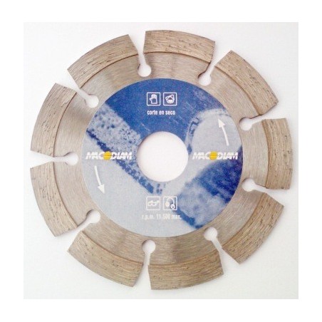Disco diamante general obra 115mmx2mm H10 MACODIAM