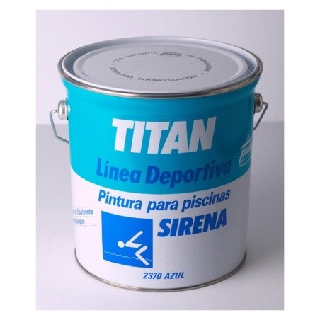 Pintura piscina acrílica azul 4lt SIRENA