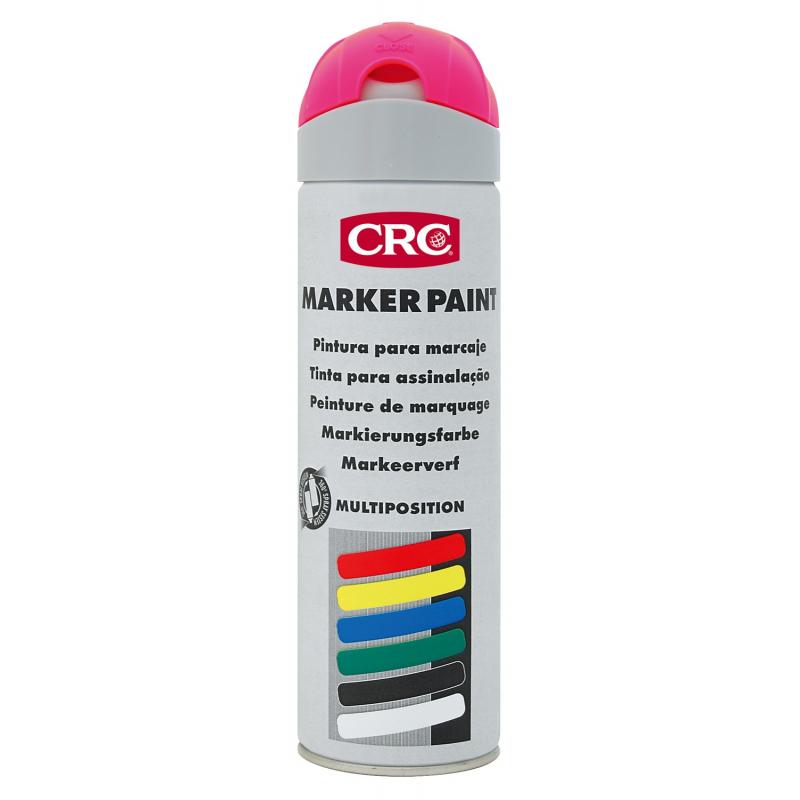 Pintura marcaje rojo para obra fluorescente CRC