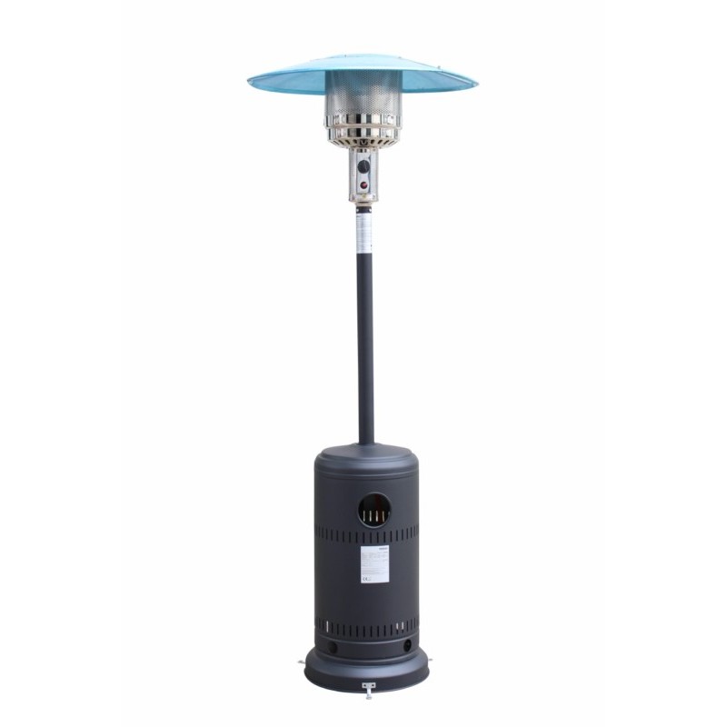 ESTUFA GAS EXTERIOR CHAPA NEGRA