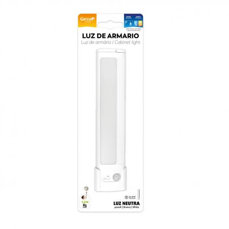 Luz armario 30,5x10x29 cm 1,5w GARZA - Imagen 1