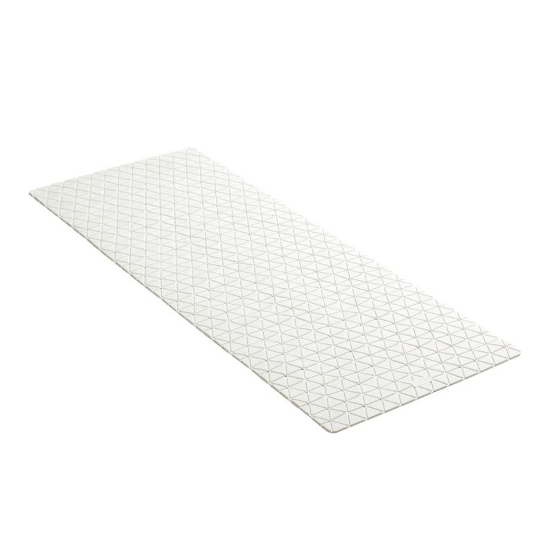 Alfombra baño antideslizante grande diamond blanco TATAY - Imagen 1