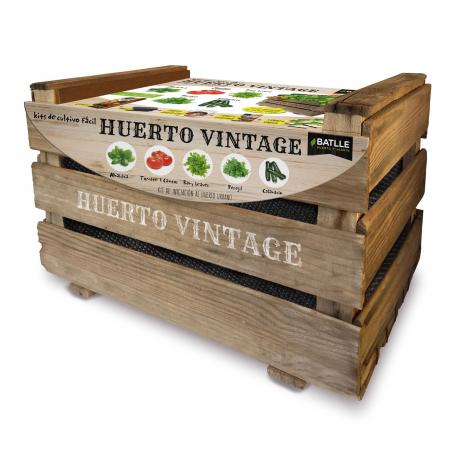 Huerto urbano vintage sustrato+semilla BATLLE - Imagen 1