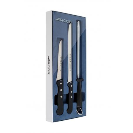 Cuchillo jamonero acero nitrum set 3 piezas ARCOS