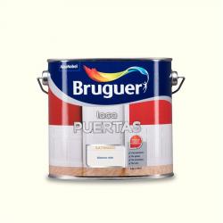 Esmalte laca satinado 2,5 l blanco roto agua BRUGUER - Imagen 1