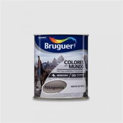 Pintura plastica mate interiores patagonia 750 ml matiz perla BRUGUER - Imagen 1