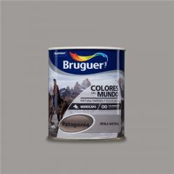 Pintura plastica mate interiores patagonia 750 ml perla suave BRUGUER - Imagen 1