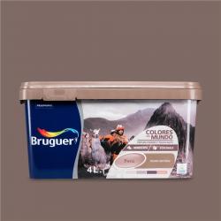 Pintura plastica mate interior peru 4l piedra BRUGUER - Imagen 1