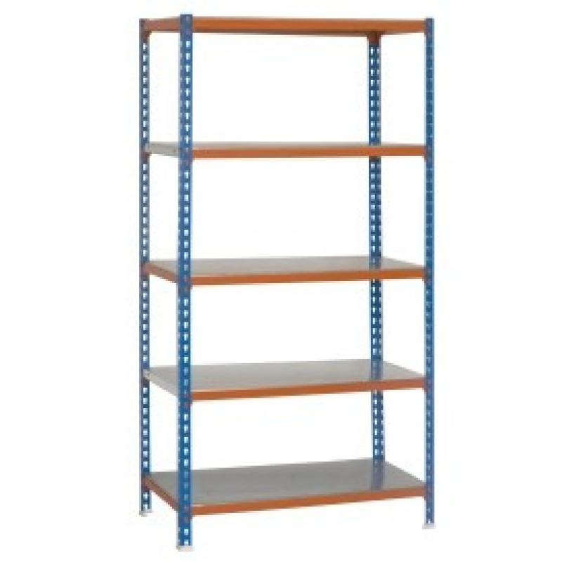 Estanteria 5 baldas sin tornillos hasta 180kg SIMON RACK - Imagen 1