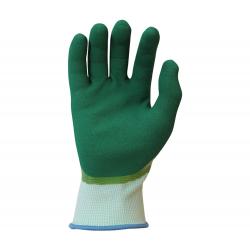 Guante jardinería verde nylon T.XS-6 recubrimiento nitrilo JUBA - Imagen 1