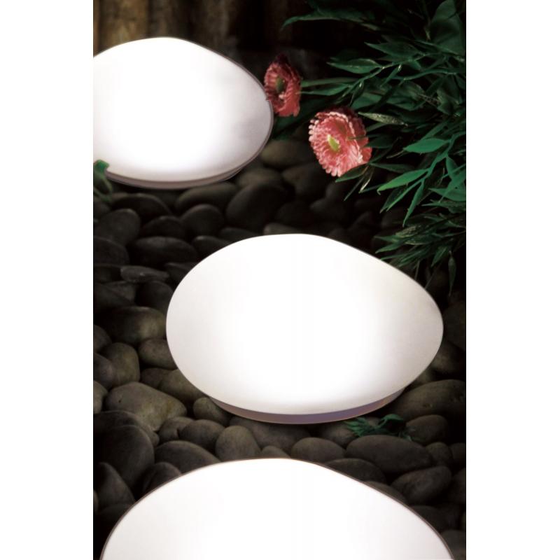 Luz solar forma piedra exterior 14,5 x 12,7 x 8cm LUCECO - Imagen 1