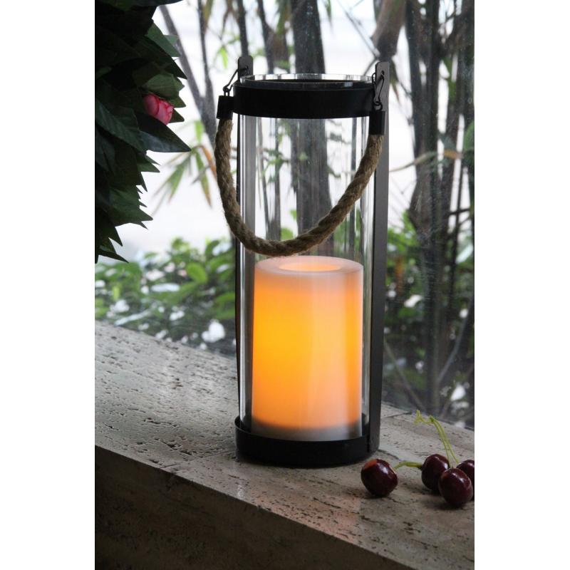 Vela luz solar exterior 10 x 25,4cm LUCECO - Imagen 1