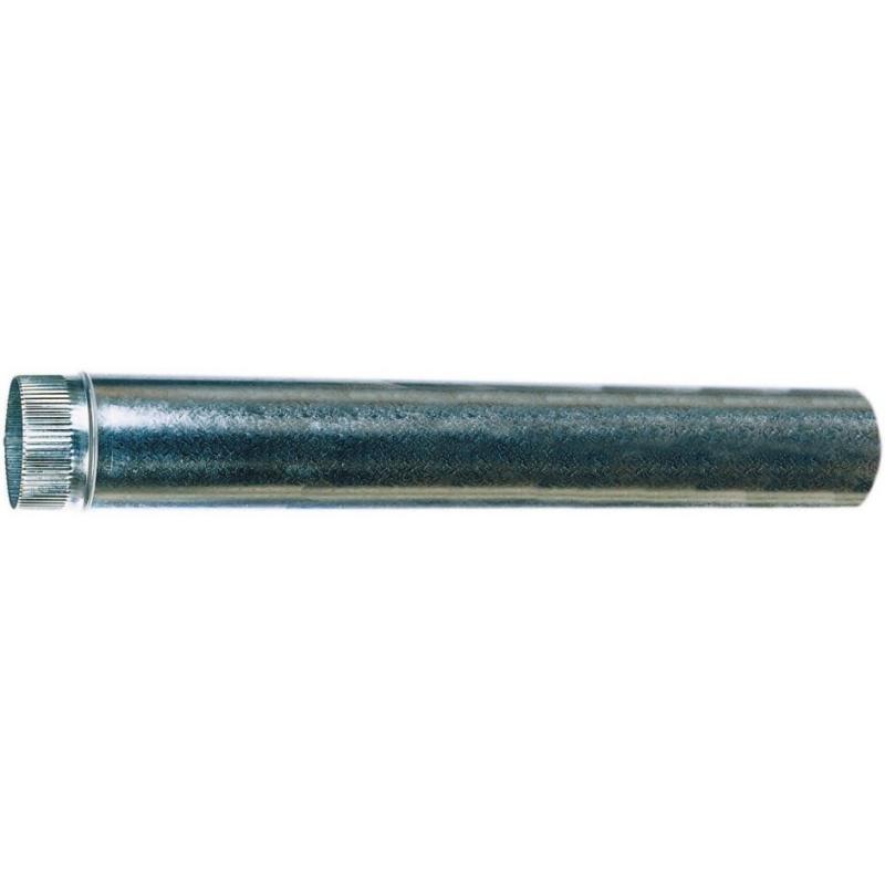 Tubo estufa 250 mm acero pintado negro EXOJO - Imagen 1
