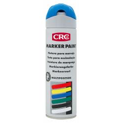 Pintura marcaje obra 500ml azul fluorecente CRC - Imagen 1