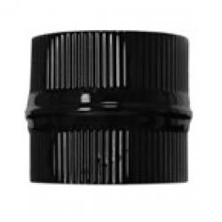 Manguito union negro esmaltado estufa 110mm EXOJO - Imagen 1