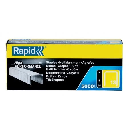 Grapa galvanizada 6mm Nº13 grapadora RAPID