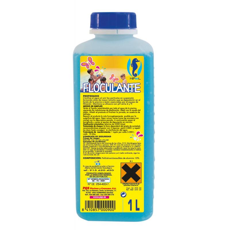 Floculante piscina 1L HIPOOL