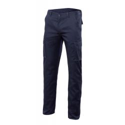 Pantalón elástico trabajo azul marino talla 40 VELILLA