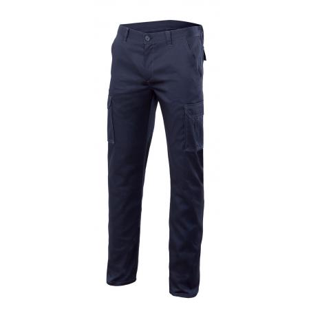Pantalón elástico trabajo azul marino talla 48 VELILLA