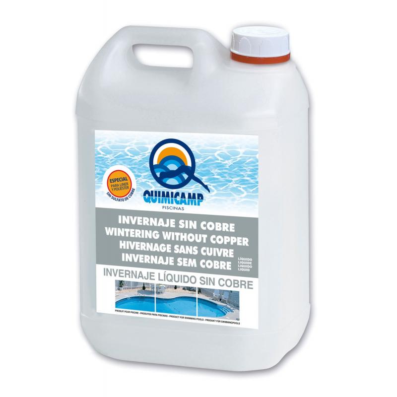Liquido invernaje piscina sin cobre QUIMICAMP