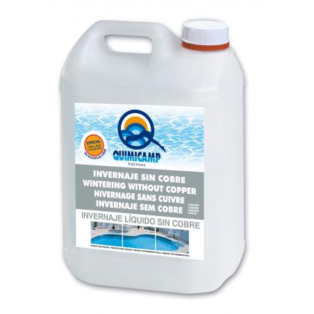 Liquido invernaje piscina sin cobre QUIMICAMP