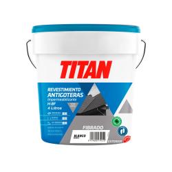 Pintura exterior blanca antigoteras acrilica TITAN
