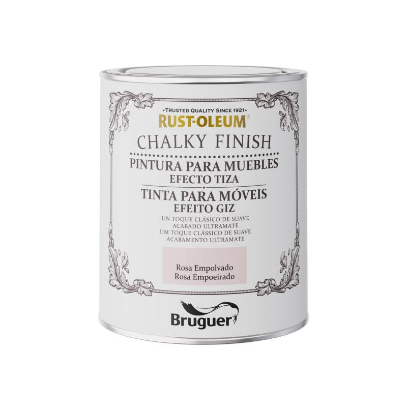 Pintura tiza muebles rosa empolvado 750 ml CHALKY
