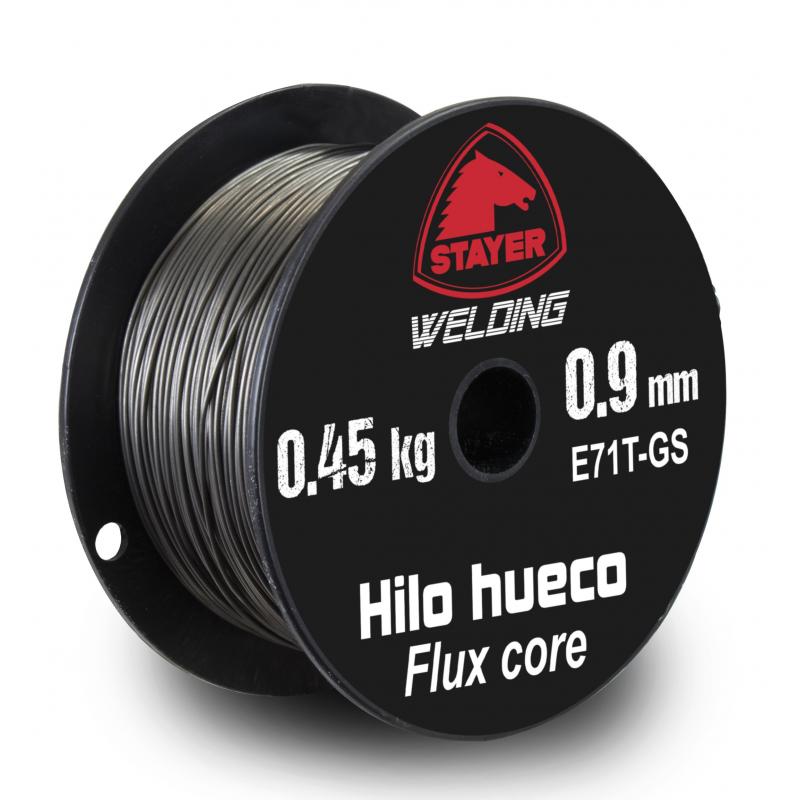 Hilo soldar bobina 0,9mm 450 gr STAYER