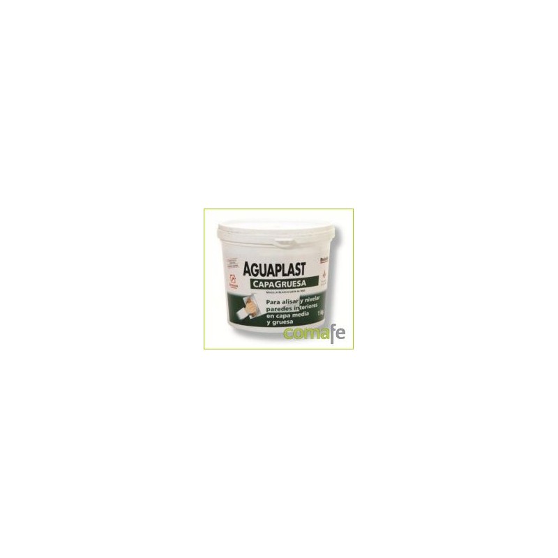 MASILLA AGUAPLAST RELLENOS BLANCA INTERIOR TARRO 1KG 820 - Imagen 1
