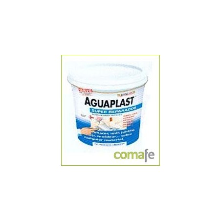 MASILLA AGUAPLAST UNIVERSAL BLANCA INTE/EXTER TARRO 1KG 813 - Imagen 1