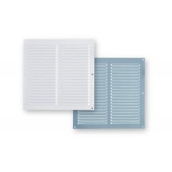 Rejilla ventilación aluminio blanco 250x250 mm espesor 0,6mm FEPRE