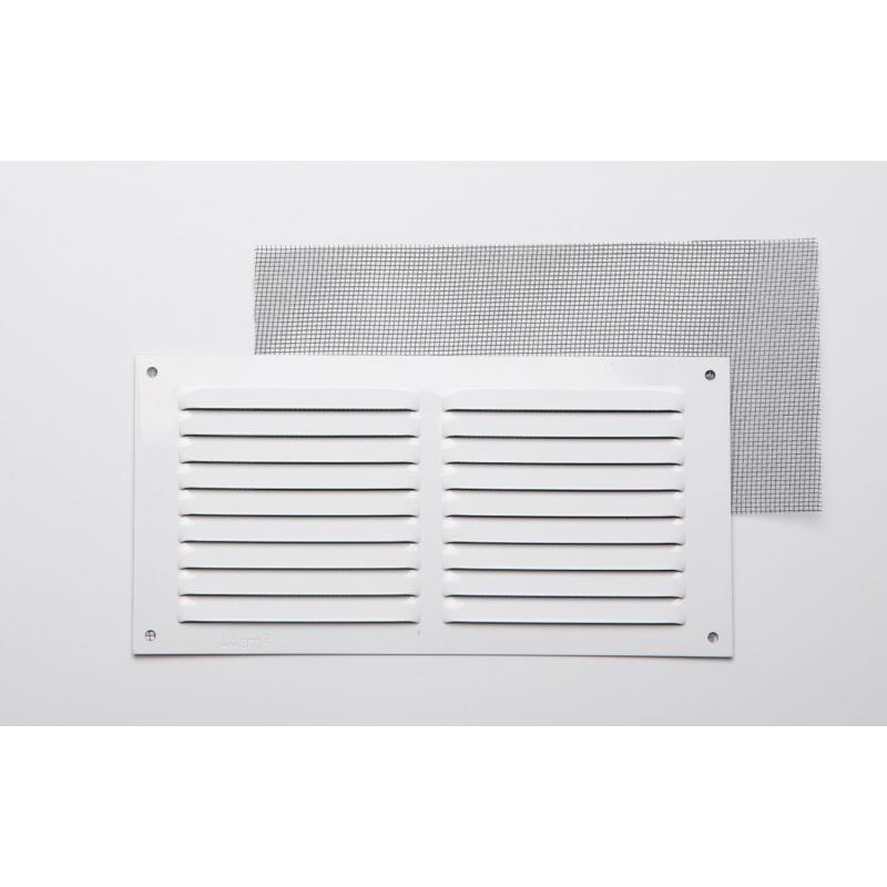 Rejilla ventilación aluminio lacado con mosquitera 150x300 mm FEPRE
