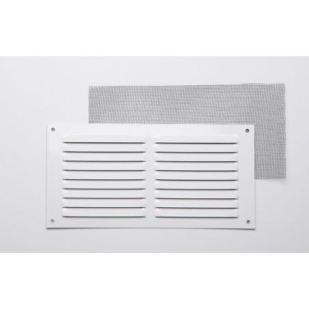Rejilla ventilación aluminio lacado con mosquitera 150x300 mm FEPRE
