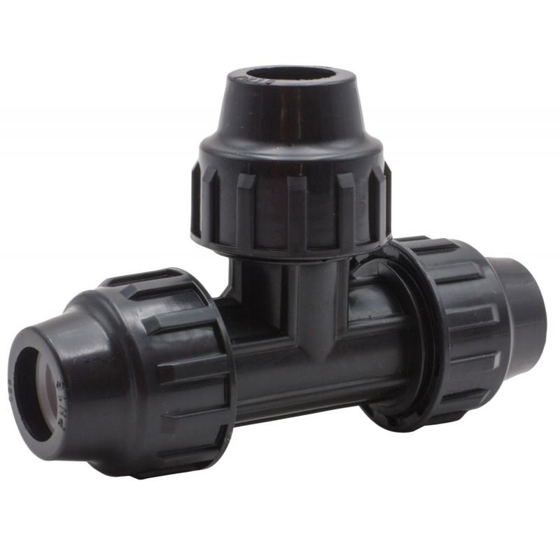 Conector riego en T 20mm RIEGOLUX