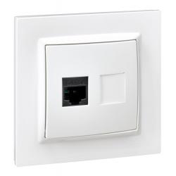 Base empotrar ethernet RJ45 blanco serie 10 SIMON