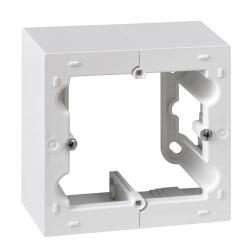 Caja eléctrica mecanismos superficie blanco serie 10 SIMON