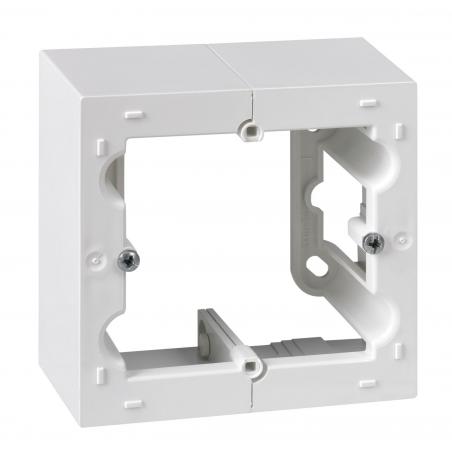 Caja eléctrica mecanismos superficie blanco serie 10 SIMON