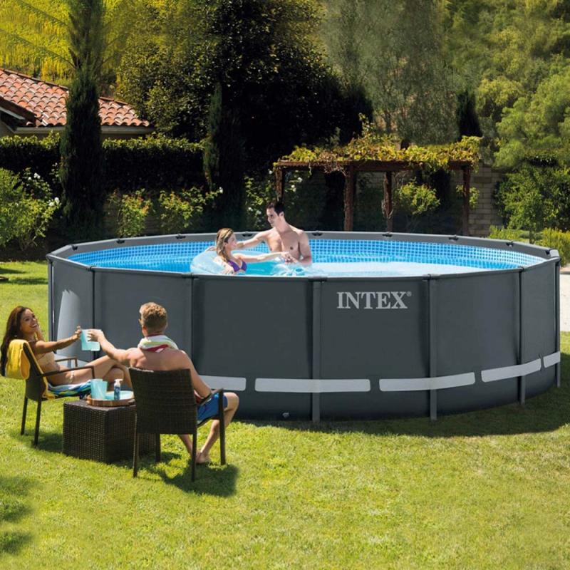 PISCINA PVC CIRC 488X122CM AREN 19156LT ULTRAFRAME INTEX 0