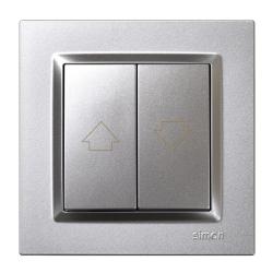 Pulsador persinanas 840x840 mm 230v aluminio serie 10 SIMON