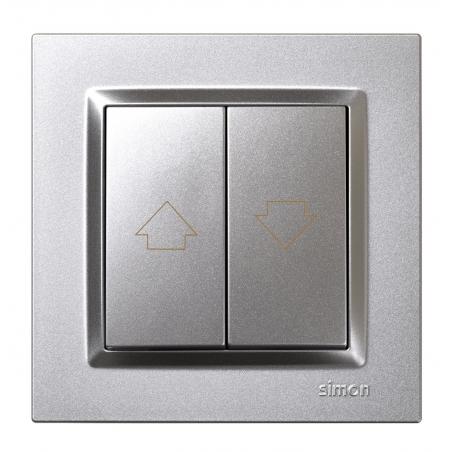 Pulsador persinanas 840x840 mm 230v aluminio serie 10 SIMON