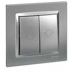 Pulsador persinanas 840x840 mm 230v aluminio serie 10 SIMON