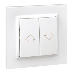 Pulsador persinanas 840x840 mm 230v blanco serie 10 SIMON