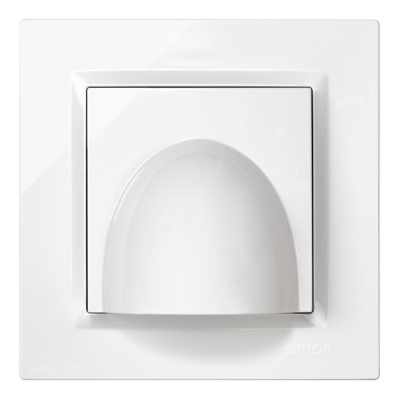 Salida cable 840x840 mm blanca serie 10 SIMON