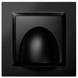 Salida cable 840x840 mm negro serie 10 SIMON