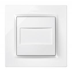 Tapa ciega 840x840 mm blanco serie 10 SIMON