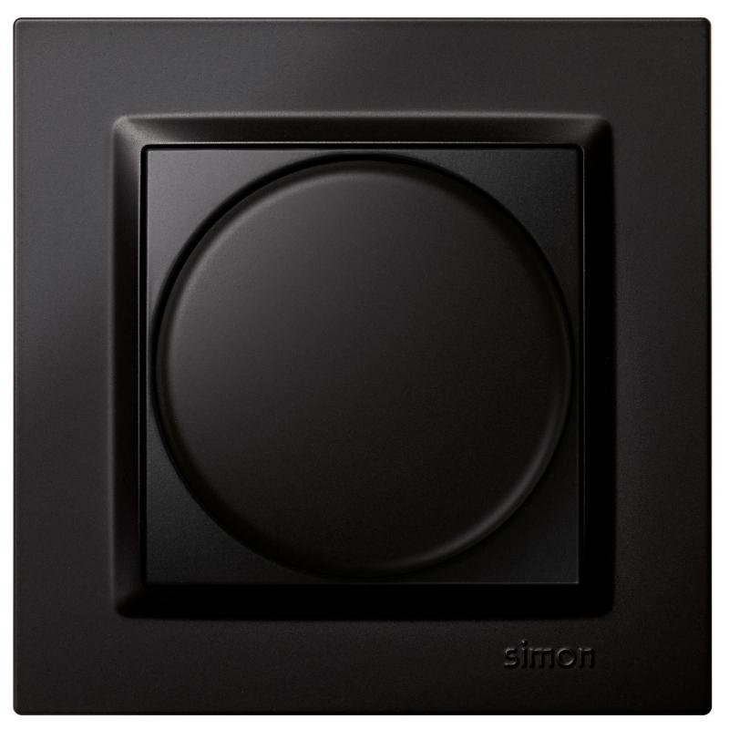 Regulador intensidad luz negro led 230v serie 10 SIMON
