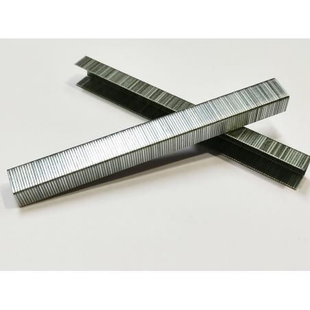 Grapa para grapadora modelo 80 largo 10mm ancho 12,8mm galvanizada CLAVESA-A