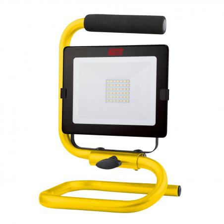 Proyector iluminación led 20w con base metalica amarillo TAYG