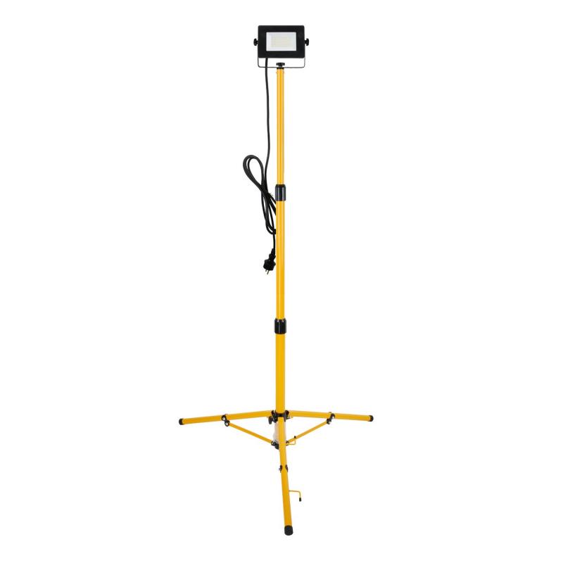 Proyector iluminación led 20w metalico telescopico amarillo TAYG