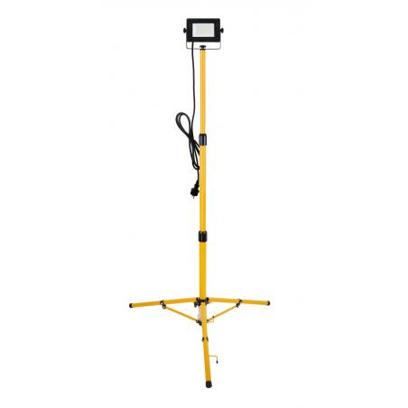 Proyector iluminación led 20w metalico telescopico amarillo TAYG